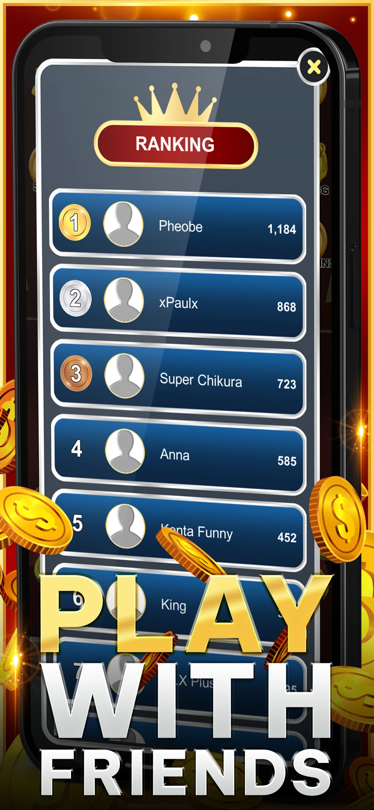 Online medal game Coin Dropper screenshot
