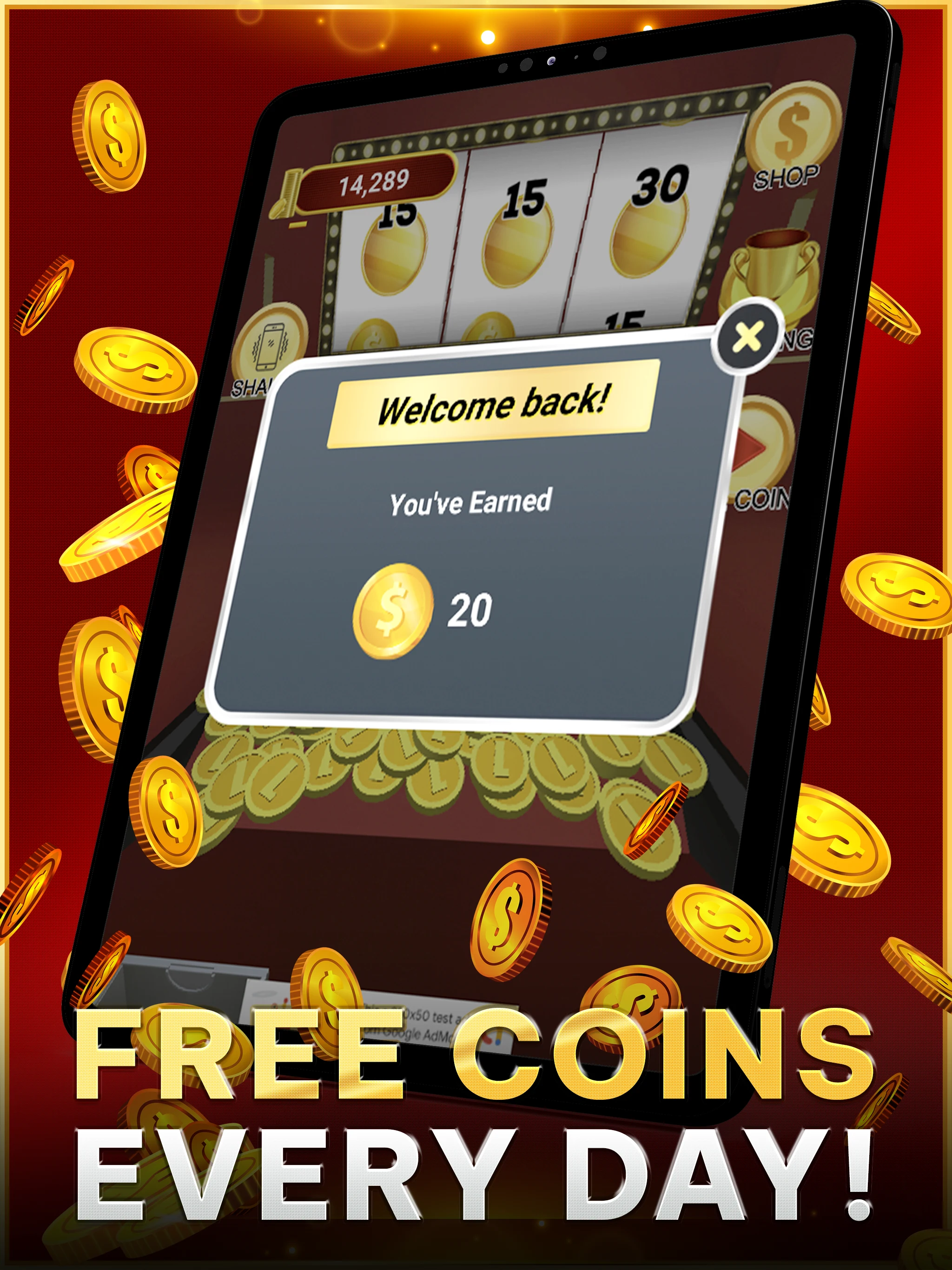 Online medal game Coin Dropper screenshot