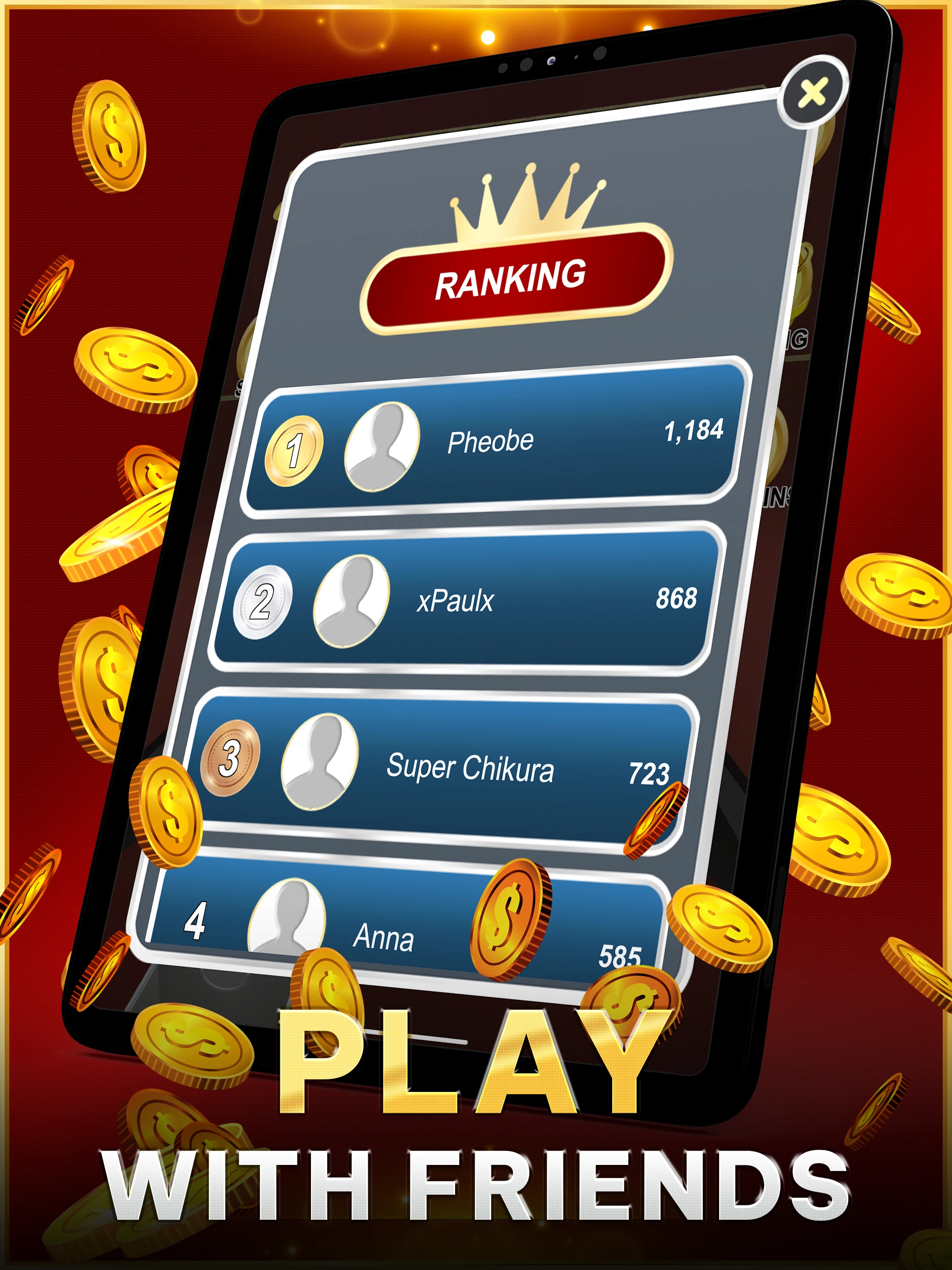 Online medal game Coin Dropper screenshot
