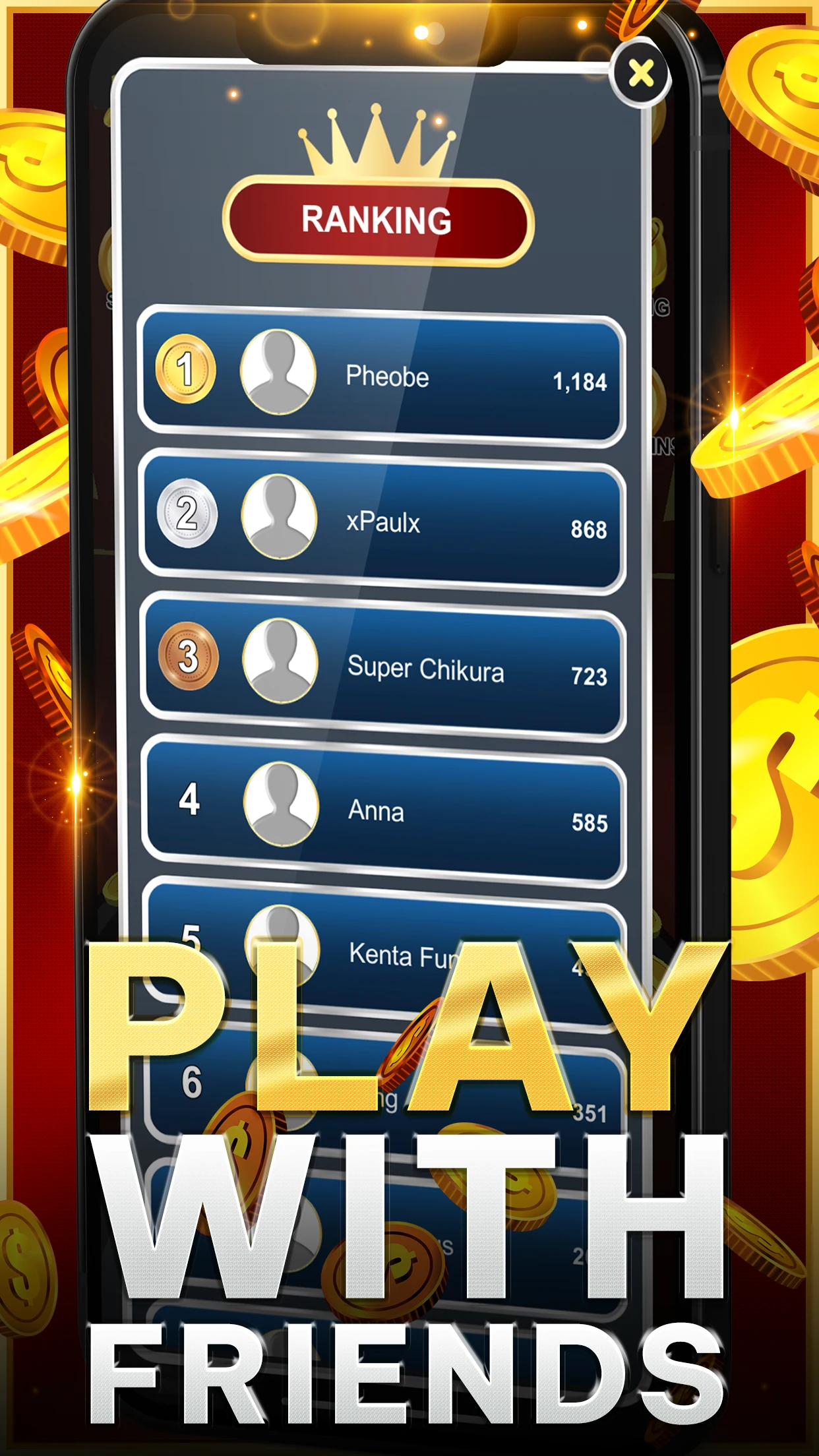 Online medal game Coin Dropper screenshot